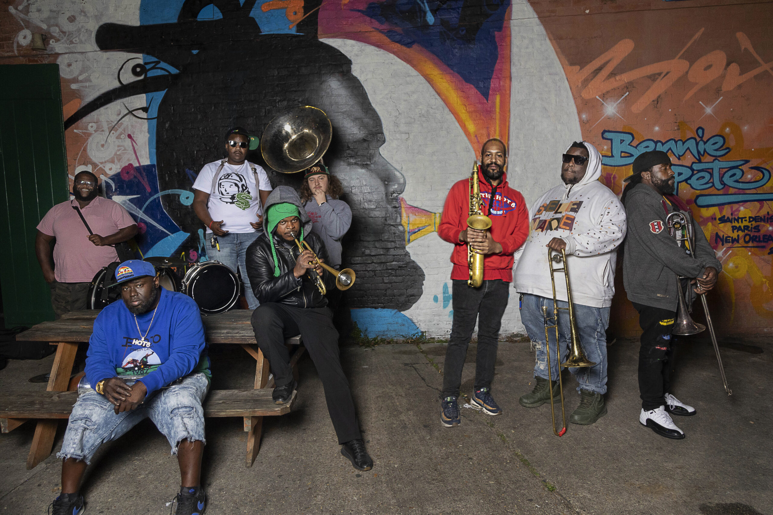 “Big Tuba” Marks the Return of New Orlean’s Grammy Winning Hot 8 Brass Band